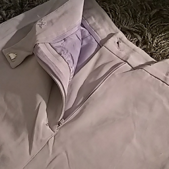 Oscar de la Renta lavender pants - Picture 3 of 6